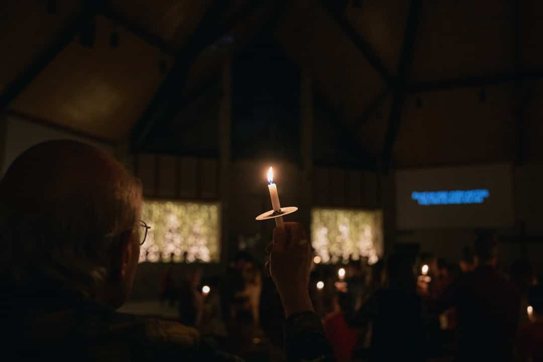 Photo Candlelight vigil